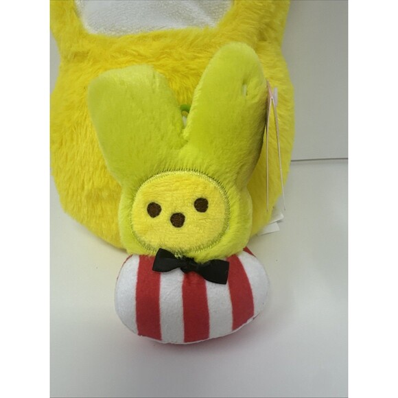 PEEPS Easter Bunny Hello Kitty & Friends POMPOMPURIN 12" Plush + 6" BAG CLIP - Picture 2 of 8